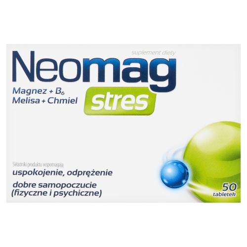 Miniaturka artykułu - NEOMAG Stres - 50 tabletek