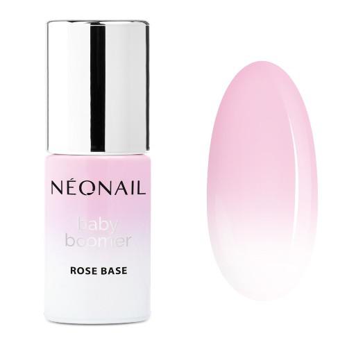 Miniaturka artykułu - NeoNail Lakier Hybrydowy Baby Boomer rose base 8366-7, 7,2ml