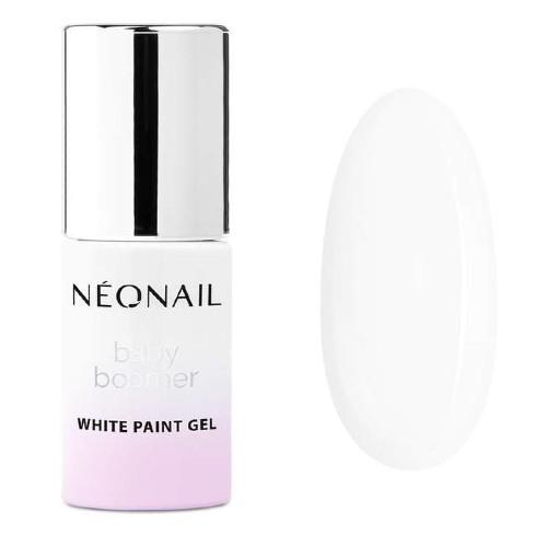Miniaturka artykułu - NeoNail Lakier Hybrydowy Baby Boomer white paint gel 8399-7, 7,2ml