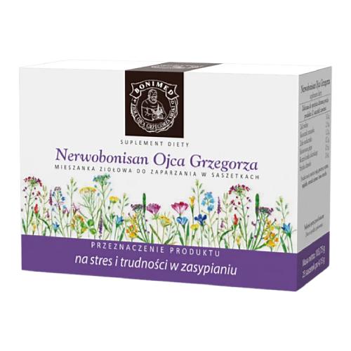 Miniaturka artykułu - Nerwobonisan Ojca Grzegorza - 25 saszetek