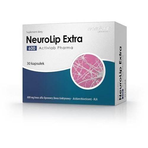 Miniaturka artykułu - ACTIVLAB NeuroLip Extra 600mg, 30kaps.