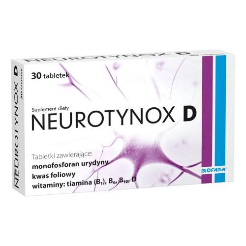 Miniaturka artykułu - Neurotynox D, 30 tabl.