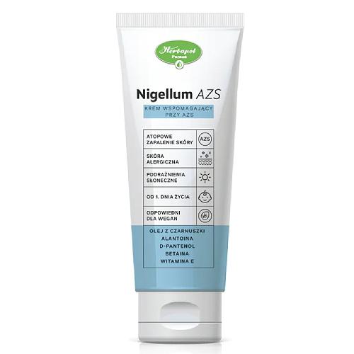 Miniaturka artykułu - NIGELLUM AZS Krem z czarnuszką wspomagający przy AZS, 200 g