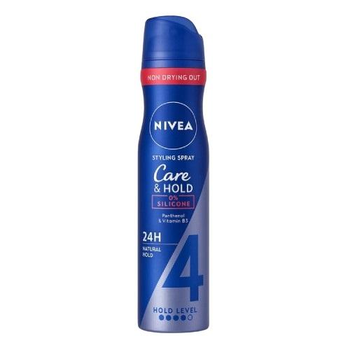 Miniaturka artykułu - Nivea Care&Hold Lakier do włos&oacute;w, 250 ml