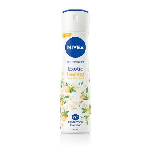 Miniaturka artykułu - NIVEA Antyperspirant damski w sprayu Exotic Feeling, 150ml