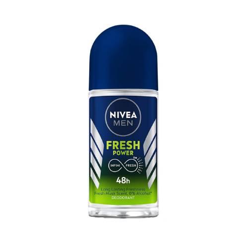 Miniaturka artykułu - NIVEA Men Fresh Power Antyperspirant dla mężczyzn, 50ml