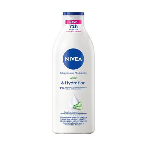 Miniaturka artykułu - NIVEA Balsam do ciała Aloe&Hydration, 400ml