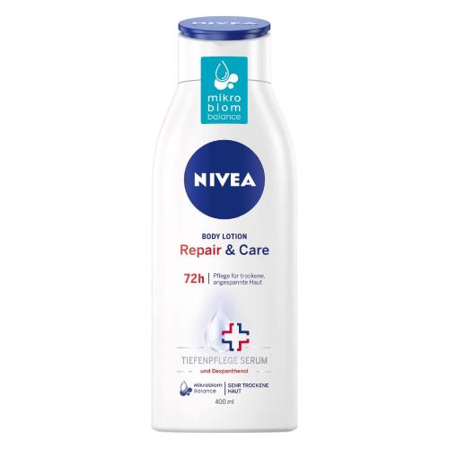 Miniaturka artykułu - Nivea Body Lotion Repair & Care Regenerujący balsam do ciała, 400 ml