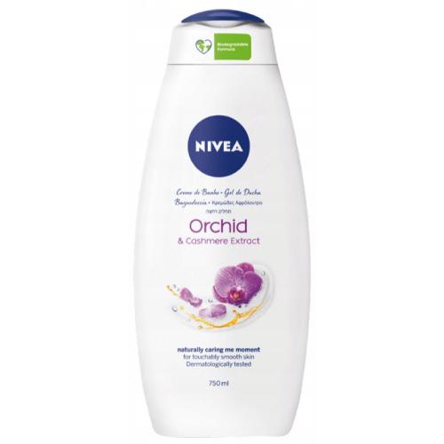 Miniaturka artykułu - NIVEA Orchid & Cashmere Extract Żel pod prysznic, 750ml
