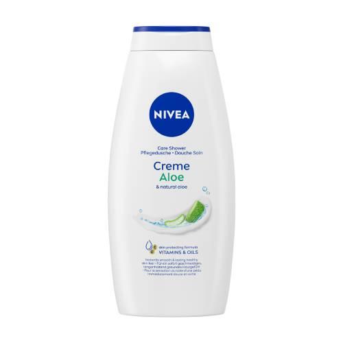 Miniaturka artykułu - NIVEA Creme Aloe Kremowy żel pod prysznic, 750ml