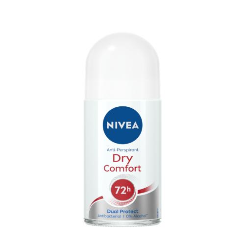 Miniaturka artykułu - NIVEA Dry Comfort Antyperspirant Roll-On, 50ml
