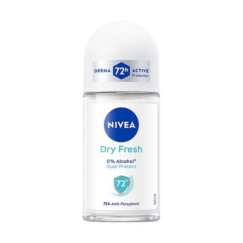Miniaturka artykułu - Nivea Dry Fresh Antyperspirant roll-on, 50 ml