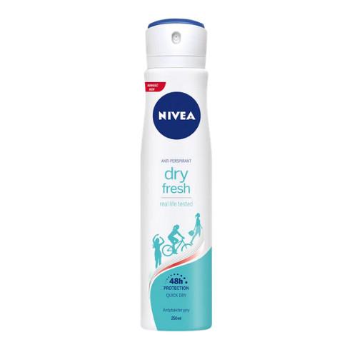 Miniaturka artykułu - NIVEA Dry Fresh Antyperspirant w aerozolu, 250 ml