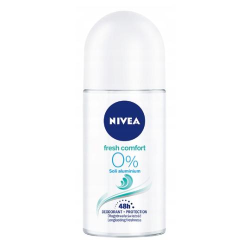 Miniaturka artykułu - NIVEA Fresh Comfort Dezodorant w kulce, 50 ml