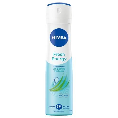 Miniaturka artykułu - NIVEA Fresh Energy Antyperspirant w aerozolu, 150ml