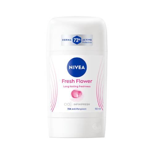 Miniaturka artykułu - NIVEA Fresh Flower Antyperspirant w sztyfcie, 50 ml