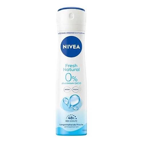 Miniaturka artykułu - Nivea Fresh Natural Antyperspirant w aerozolu, 150 ml