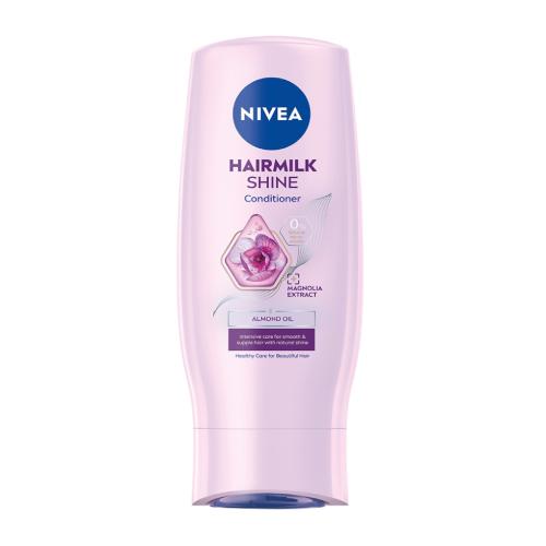 Miniaturka artykułu - NIVEA Hairmilk Natural Shine Łagodna odżywka do włos&oacute;w, 200ml