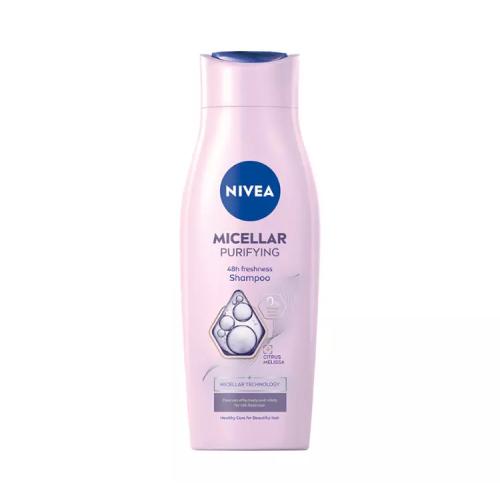 Miniaturka artykułu - NIVEA Micellar Purifying Szampon micelarny oczyszczający, 400ml