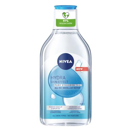 Miniaturka artykułu - NIVEA HYDRA SKIN EFFECT Płyn micelarny, 400ml