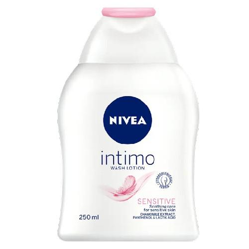 Miniaturka artykułu - NIVEA Intimo Sensitive Emulsja do higieny intymnej, 250 ml