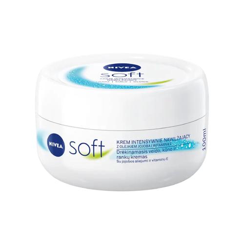 Miniaturka artykułu - NIVEA SOFT Krem nawilżający, 100ml