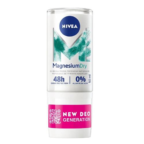 Miniaturka artykułu - NIVEA Magnesium DRY antyperspirant z aktywnym magnezem, 50ml