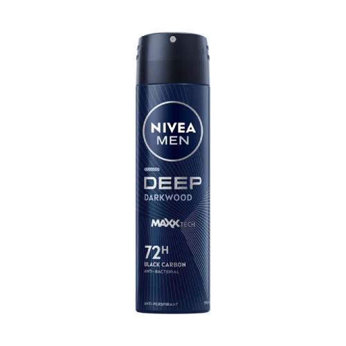Miniaturka artykułu - NIVEA MEN Antyperspirant w sprayu Deep, 150ml