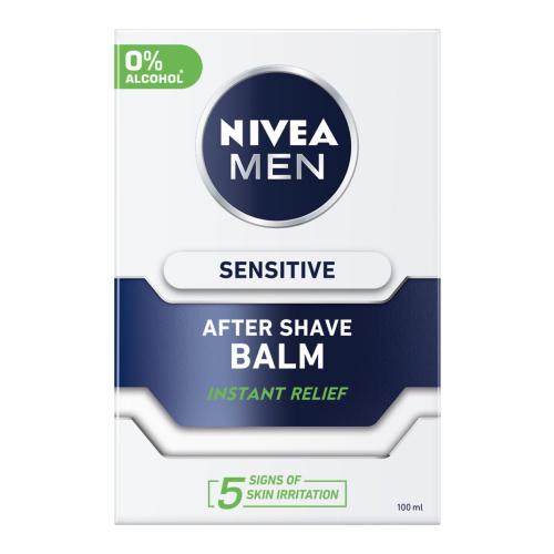 Miniaturka artykułu - Nivea Men Balsam po Goleniu Sensitive Biały, 100ml