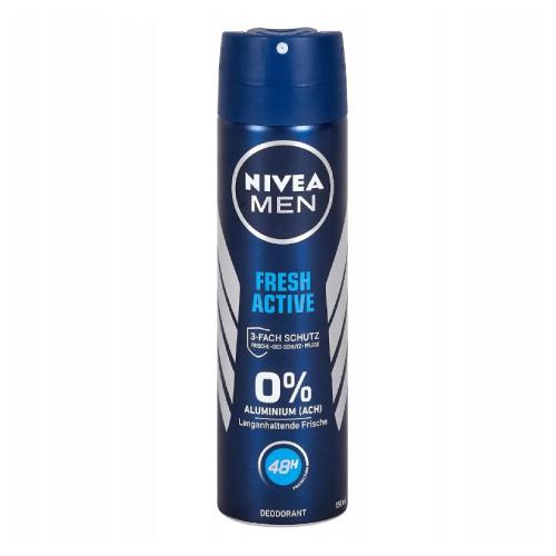 Miniaturka artykułu - NIVEA Men Dezodorant Fresh Active, 150ml