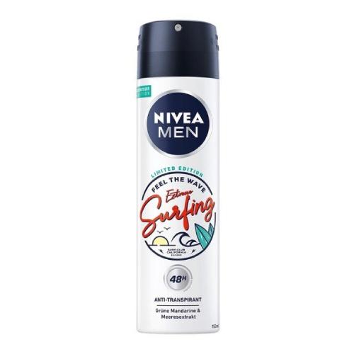 Miniaturka artykułu - NIVEA MEN Extreme Surfing Antyperspirant w sprayu, 150 ml