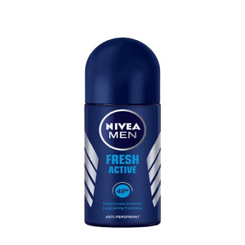 Miniaturka artykułu - NIVEA Men Fresh Active Antyperspirant roll-on, 50ml
