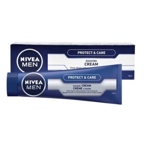 Miniaturka artykułu - NIVEA Men krem do golenia, 100ml USZKODZONE TEKTUROWE OPAKOWANIE