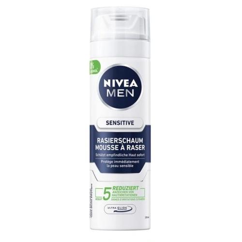 Miniaturka artykułu - NIVEA Men Sensitive pianka do golenia, 200ml