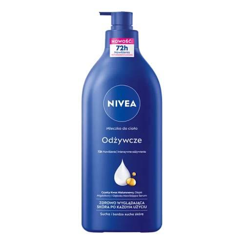 Miniaturka artykułu - NIVEA Odżywcze mleczko do ciała z pompką, 625 ml