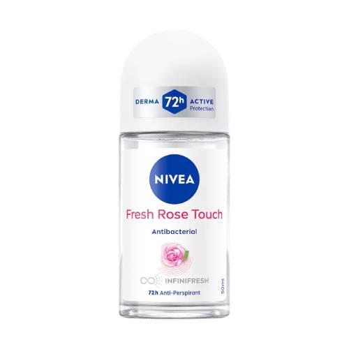 Miniaturka artykułu - NIVEA Roll-on Fresh Rose Touch, 50ml