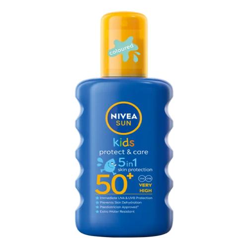NIVEA Sun Nawilżający spray ochronny przed słońcem dla dzieci SPF50, 200ml