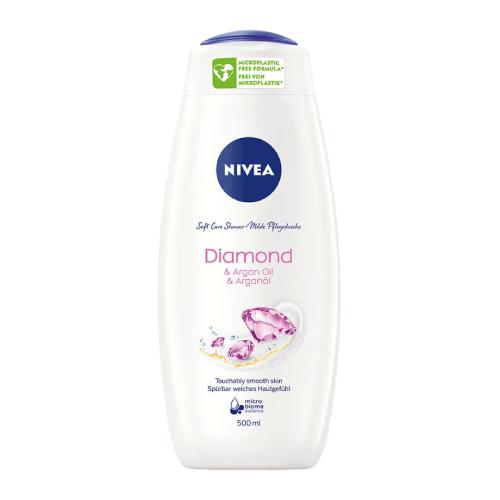 Miniaturka artykułu - NIVEA Diamond & Argan oil Żel pod prysznic, 500ml