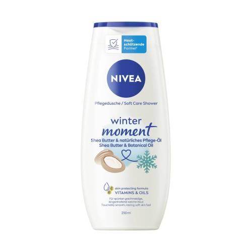 Miniaturka artykułu - Nivea Żel pod prysznic Winter Moment Shea Butter, 250 ml