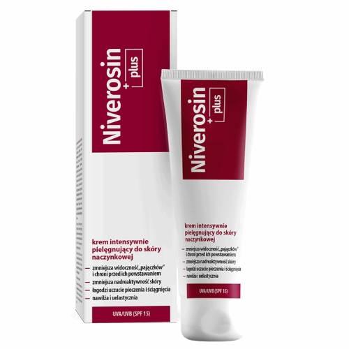 Miniaturka artykułu - Niverosin Plus Krem intensywnie pielęgnujący do sk&oacute;ry naczynkowej SPF 15, 70 g