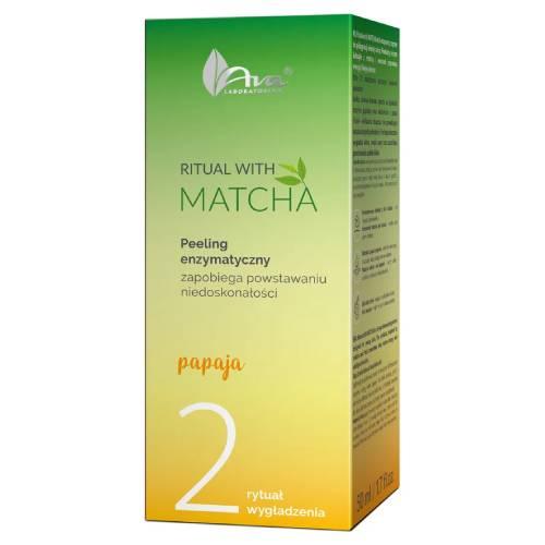 Miniaturka artykułu - AVA Ritual with Matcha 2 Peeling enzymatyczny, 50 ml