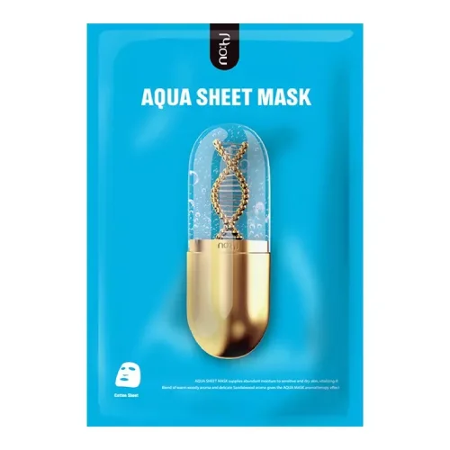 Miniaturka artykułu - NO:HJ Aqua Sheet Mask Nawilżająca maseczka 3D, 25 ml