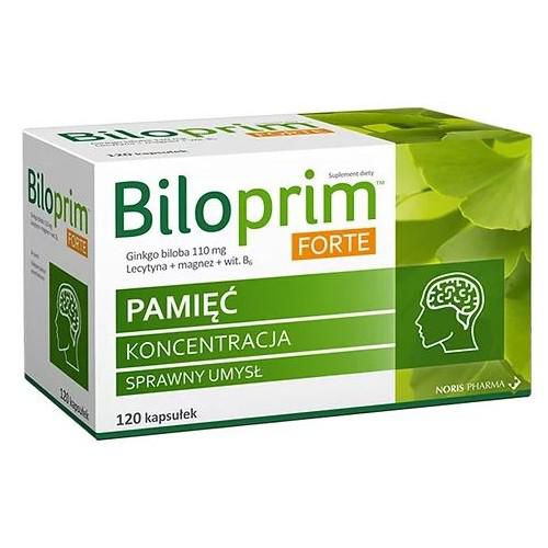 Miniaturka artykułu - Biloprim Forte, 120kaps.