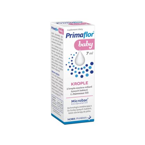 Miniaturka artykułu - Primaflor Baby Krople doustne dla dzieci, 7ml