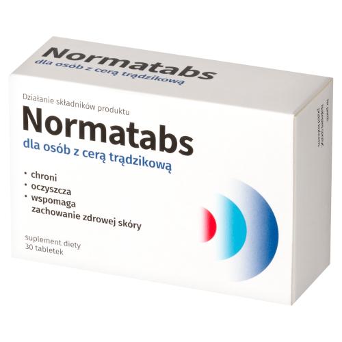 Zdjęcie produktu - Normatabs, 30 tabl. - suplement diety z cynkiem