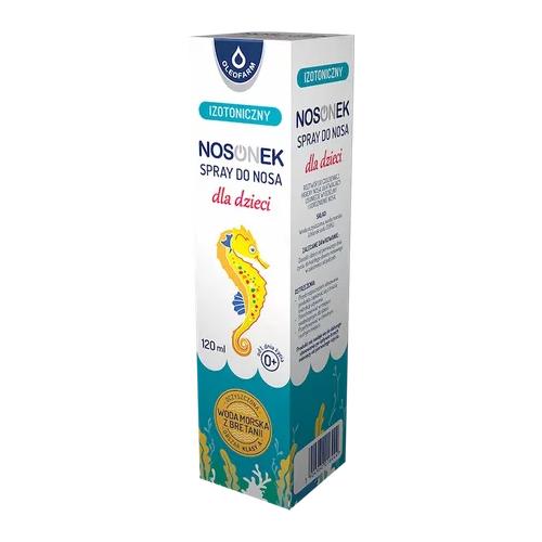 Miniaturka artykułu - Nosonek izotoniczna woda morska spray do nosa, 120ml