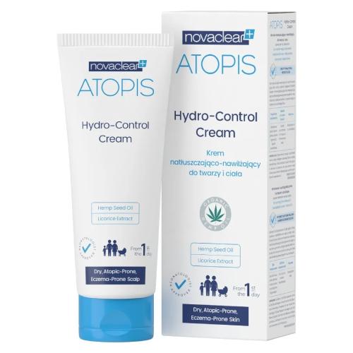 Miniaturka artykułu - NOVACLEAR ATOPIS HYDRO-CONTROL CREAM Krem natłuszczająco- nawilżający do twarzy i ciała- 100ml