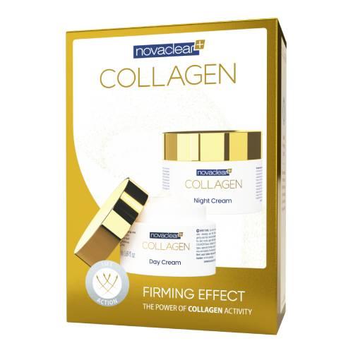 Novaclear Collagen Zestaw kosmetyk&oacute;w do pielęgnacji sk&oacute;ry z pierwszymi oznakami starzenia