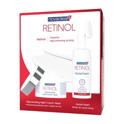 Miniaturka artykułu - NovaClear Retinol Zestaw kosmetyk&oacute;w z retinolem do pielęgnacji twarzy