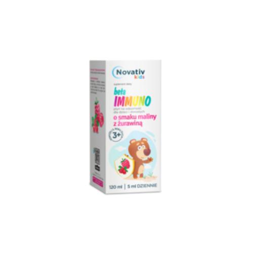 Miniaturka artykułu - Novativ kids Beta Immuno, 120ml